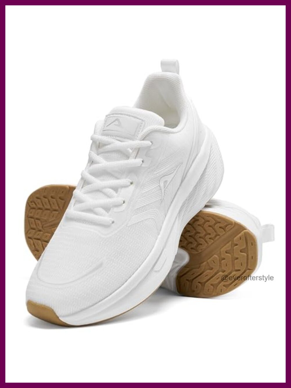 Womens Lightweight Breathable Mesh Sneakers Cushioned Non Slip Walking Shoes